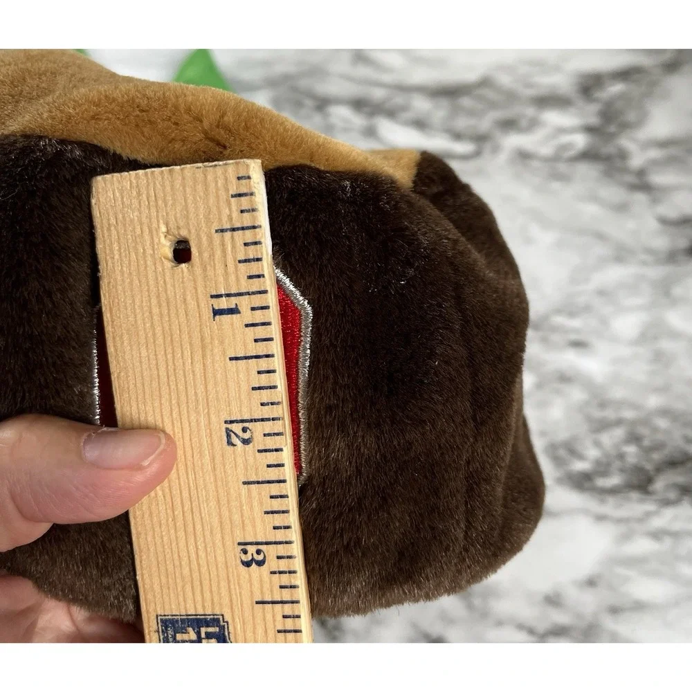 VTG Y2K Ohio State Buckeyes Buckeye Nut Hat Cap Plush One Size Novelty Brutus